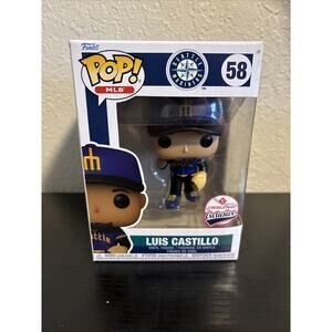 Funko Pop! Vinyl: Luis Castillo - Seattle Mariners Baseball Club (Smb)...